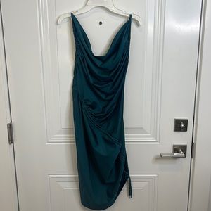 Green formal dress